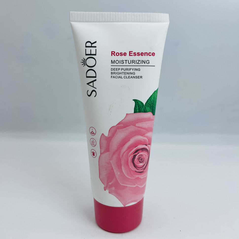 Пенка для умывания Sadoer Rose Essence Moisturizing Facial Cleanser