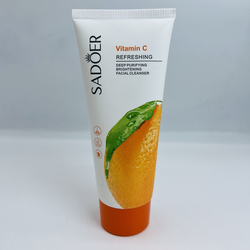 Пенка для умывания Sadoer Vitamin C Refreshing Facial Cleanser