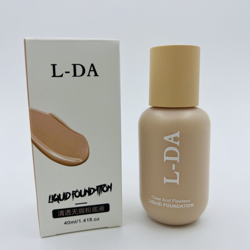 Тональная основа L-DA Clear And Flawless Liquid Foundation 