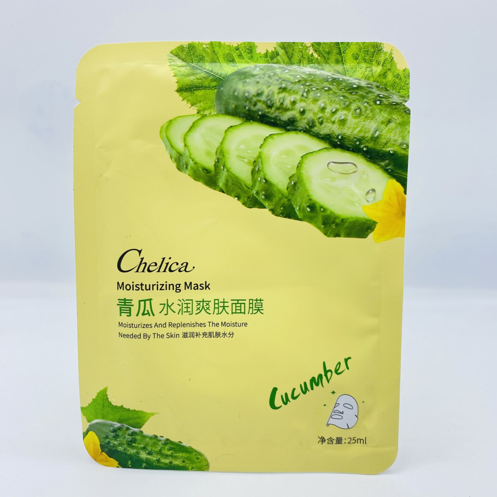 Тканевая маска Chelica Moisturizing Mask Cucumber