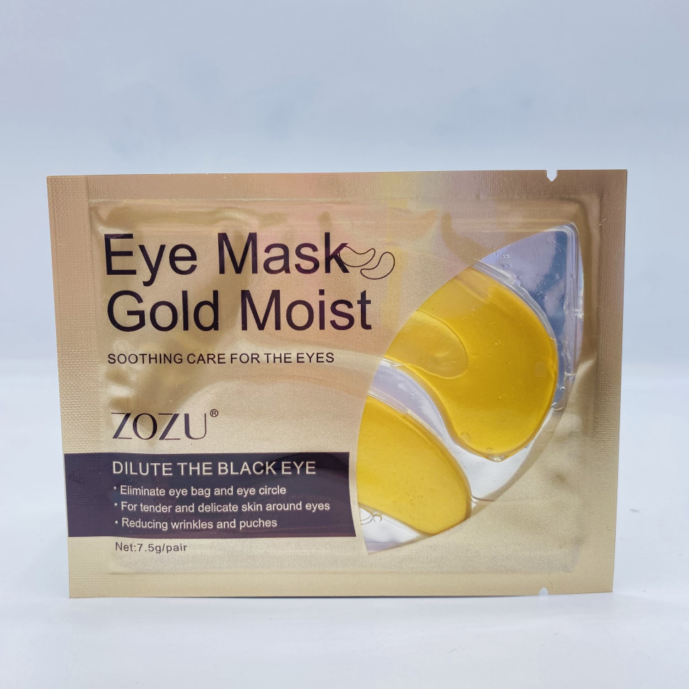Патчи для век Zozu Eye Mask Gold Moist