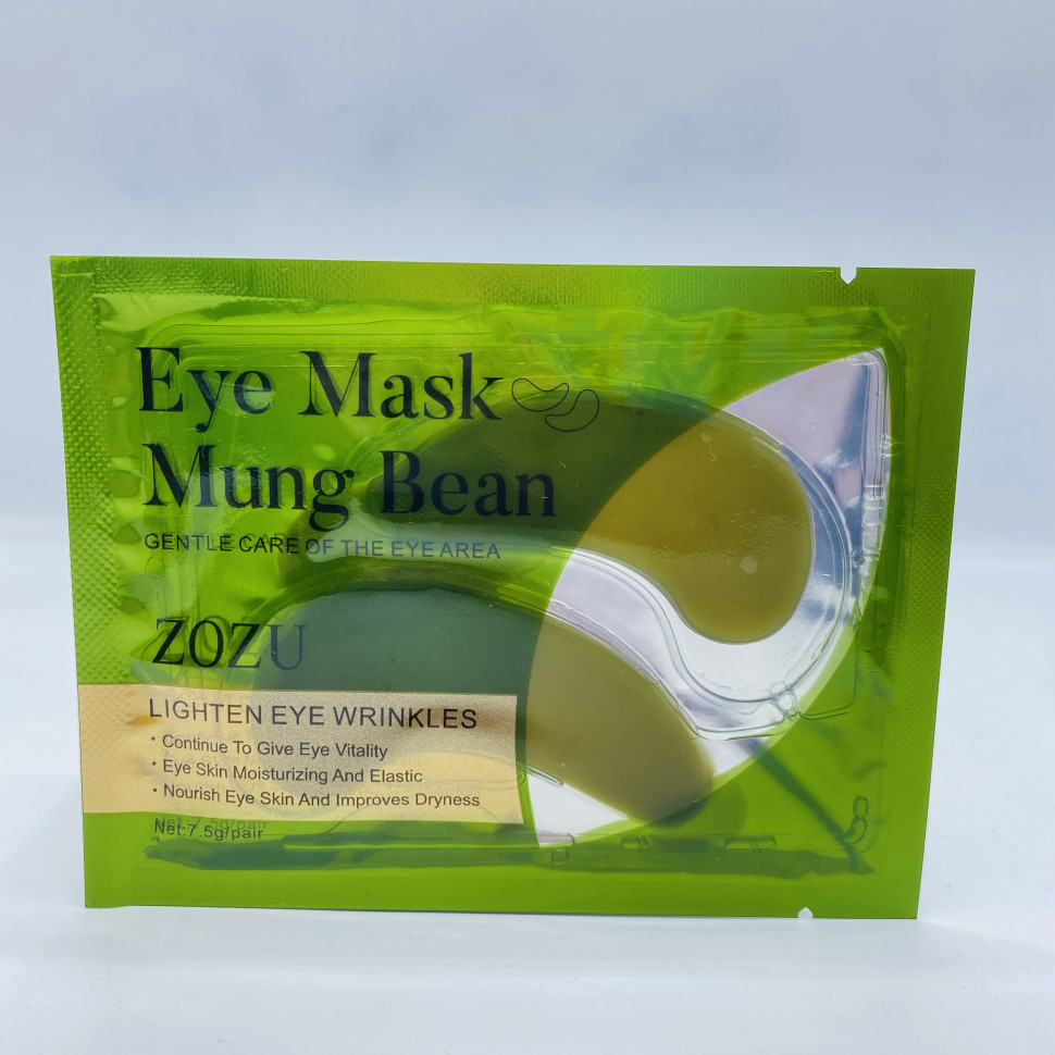 Патчи для век Zozu Eye Mask Mung Bean
