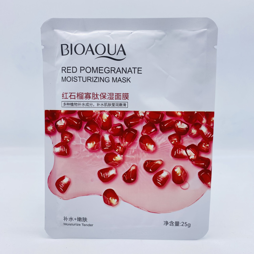 Тканевая маска BioAqua Red Pomegranate Moisturizing Mask