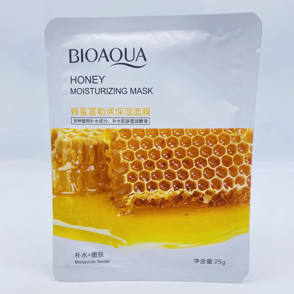 Тканевая маска BioAqua Honey Moisturizing Mask