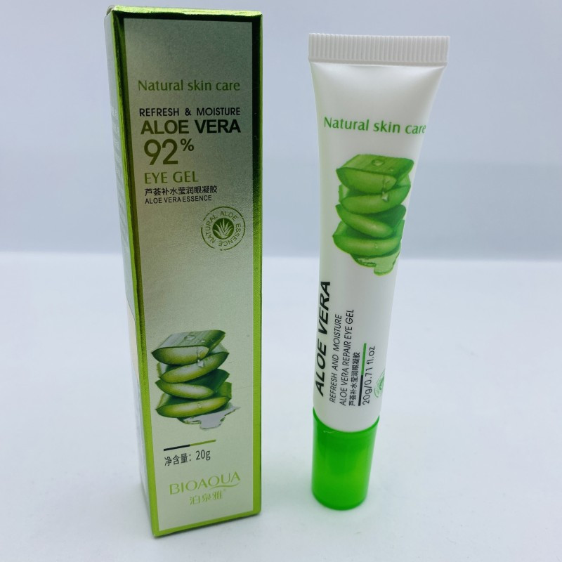 Гель для век BioAqua Natural Skin Care Refresh & Moisture Aloe Vera 92% E...