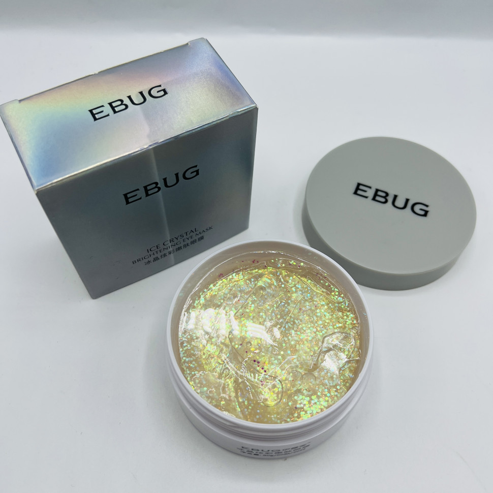 Патчи для век Ebug Ice Crystal Brightening Eye Mask