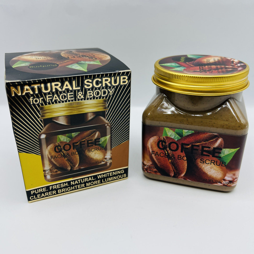 Скраб Purifyng Natural Coffee Scrub for Face & Body