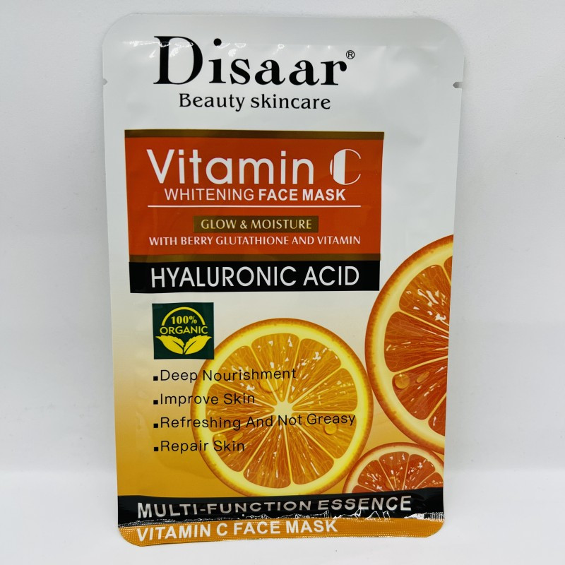 Тканевая маска Disaar Vitamin C Whitening Face Mask