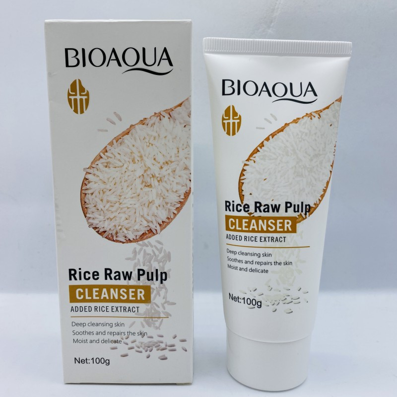 Пенка для умывания BioAqua Rice Raw Pulp Cleanser