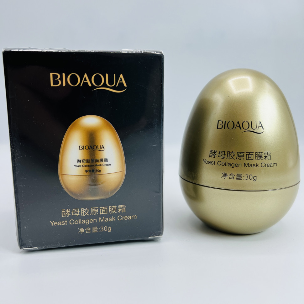 Маска для лица BioAqua Yeast Collagen Mask Cream
