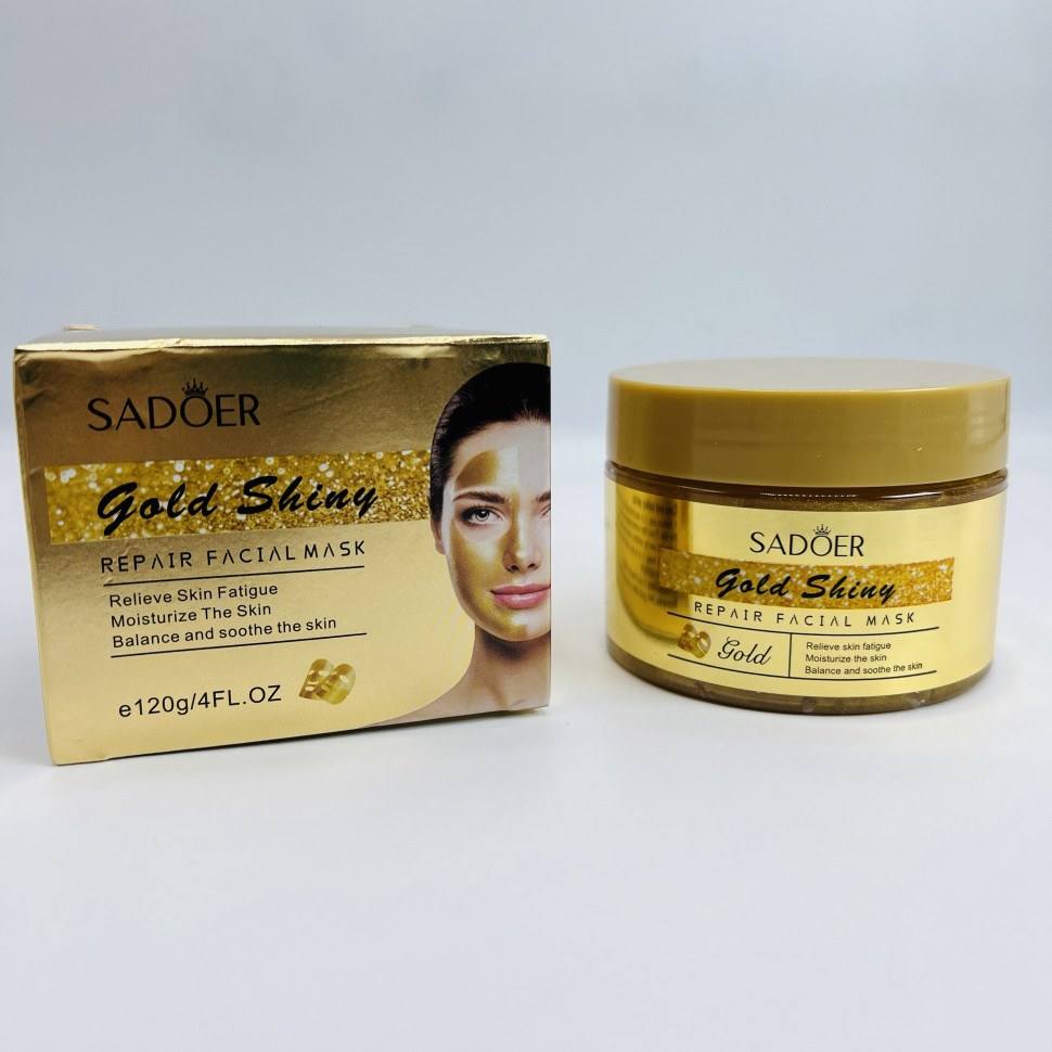 Маска для лица Sadoer Gold Shiny Repair Facial Mask