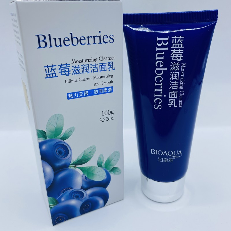 Пенка для умывания BioAqua Blueberries Moisturizing Cleanser