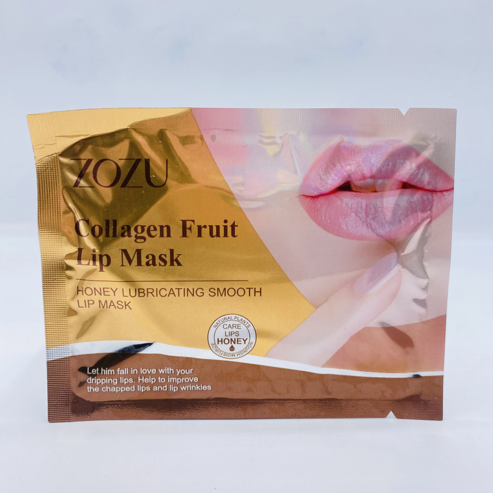 Маска для губ Zozu Collagen Fruit Lip Mask 