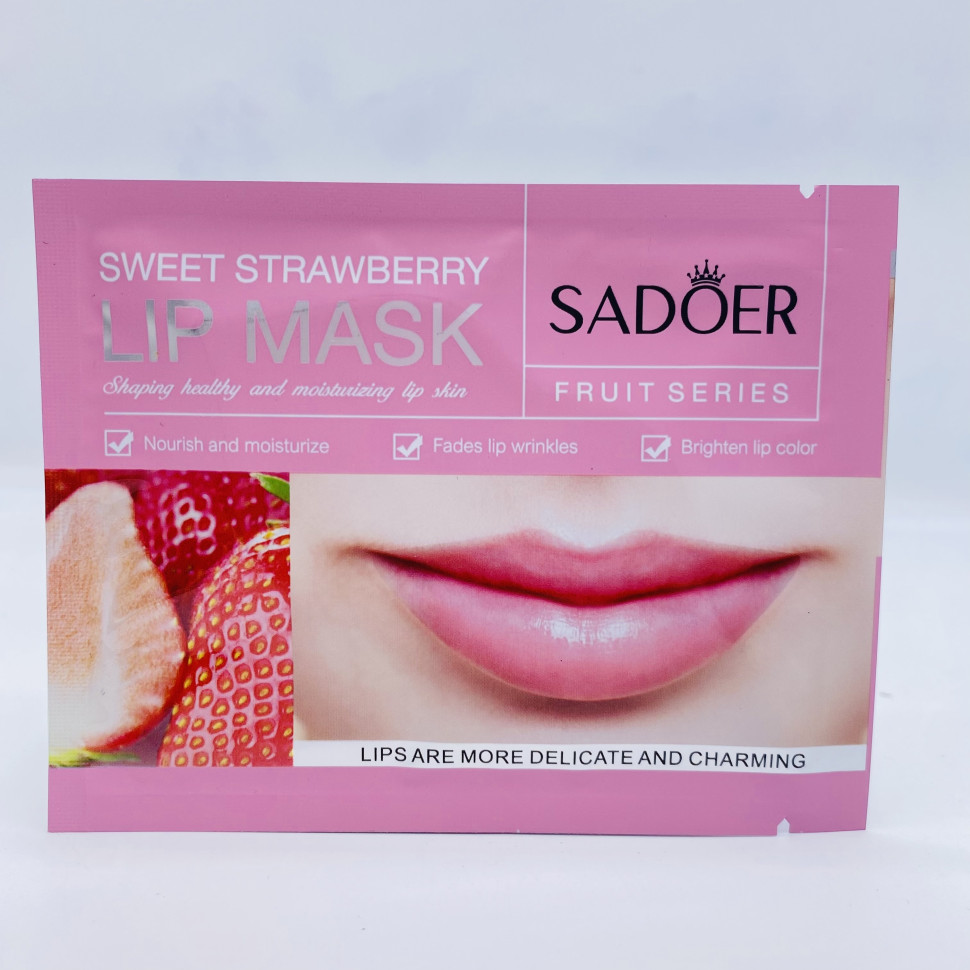 Маска для губ Sadoer Sweet Strawberry Lip Mask
