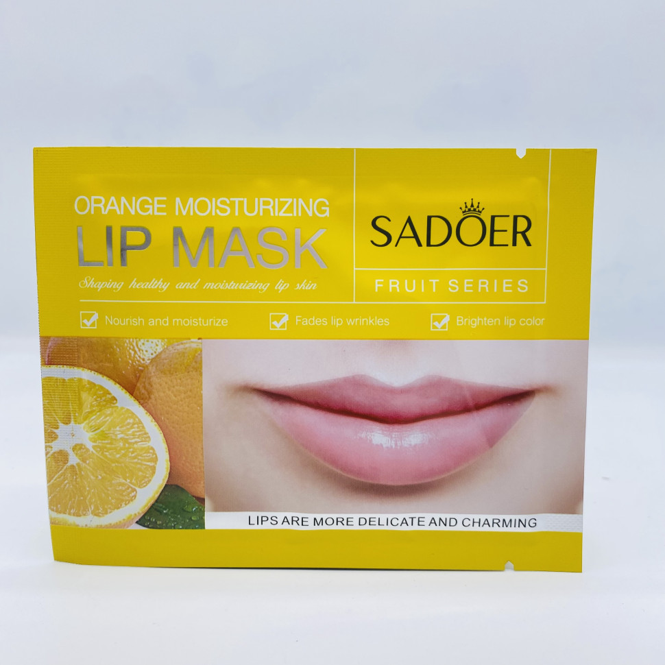 Маска для губ Sadoer  Orange Moisturizing Lip Mask