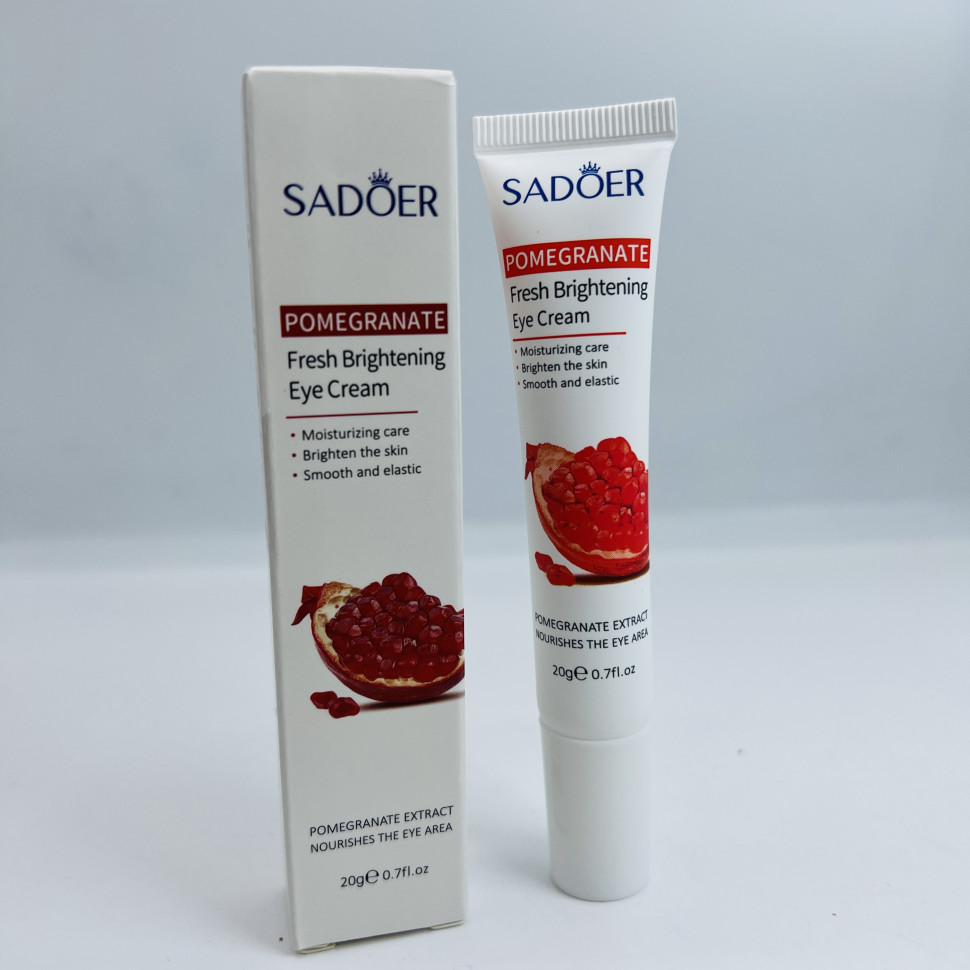 Крем для век с гранатом Sadoer Pomegranate Fresh Brightening Eye Cream