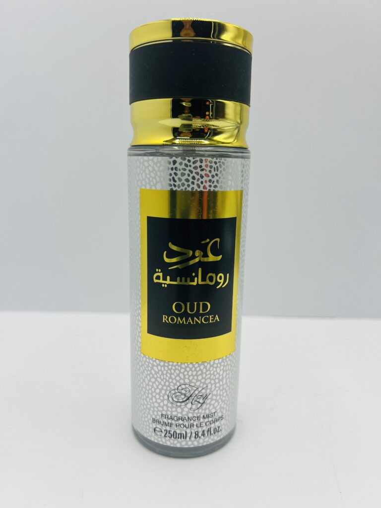 Парфюмированный спрей для тела Oud Romancea — восточный аромат, 250 мл